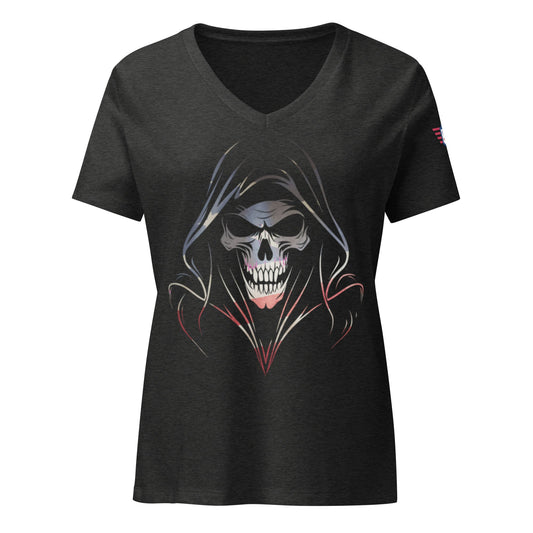 Reaper -  eco v-neck t-shirt