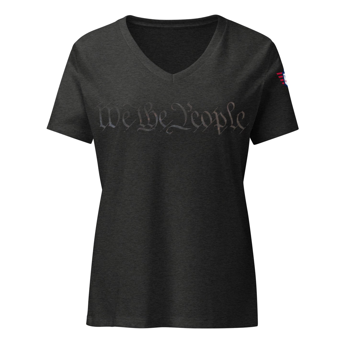 We the people - Women’s relaxed v-neck t-shirt