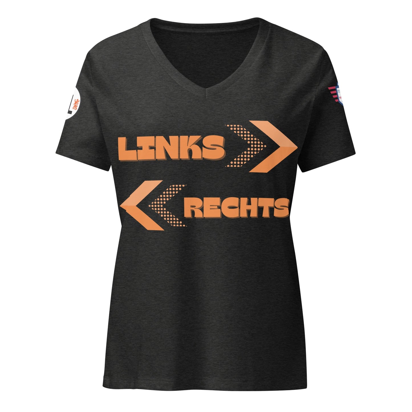 Dutch Dans - Women’s relaxed v-neck t-shirt