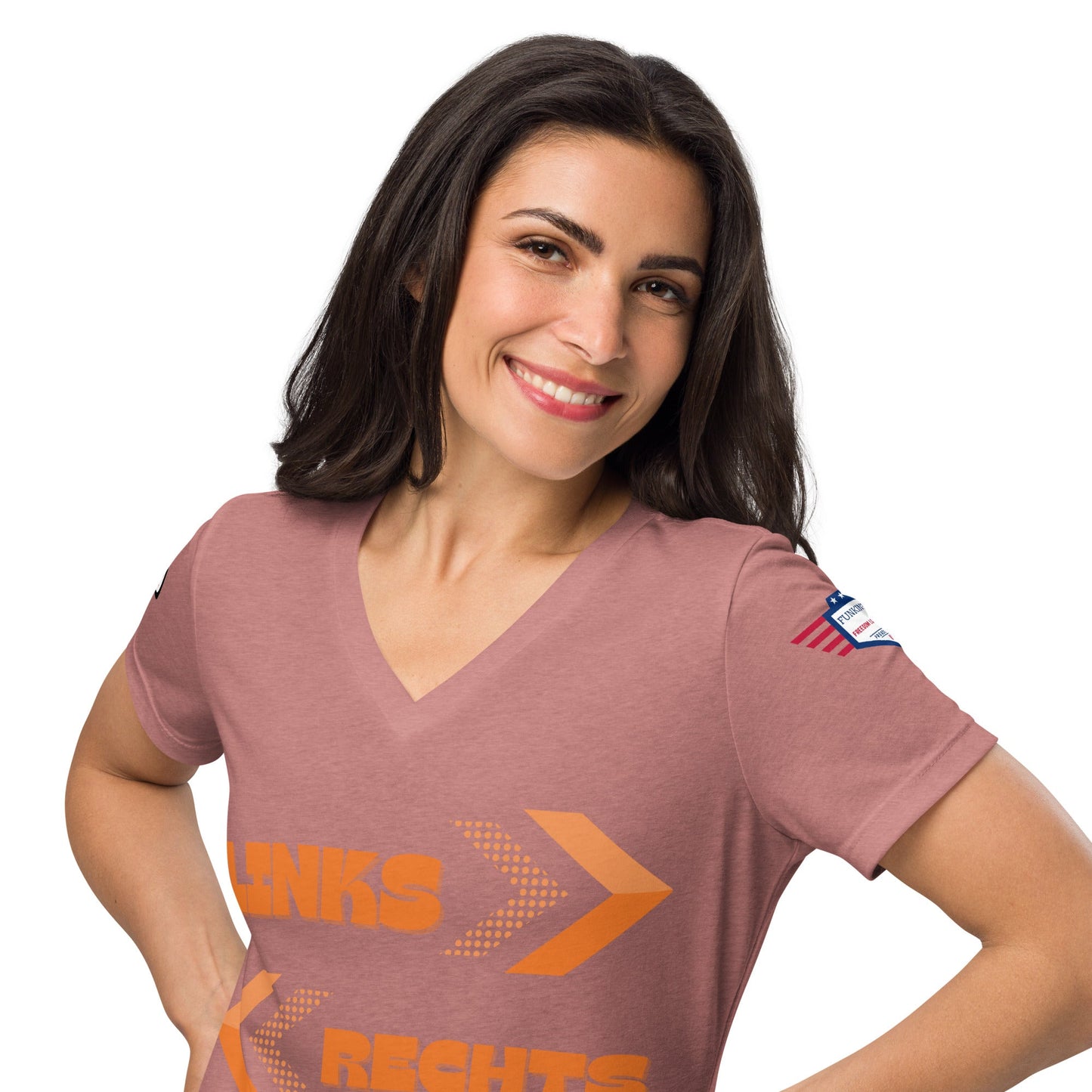 Dutch Dans - Women’s relaxed v-neck t-shirt