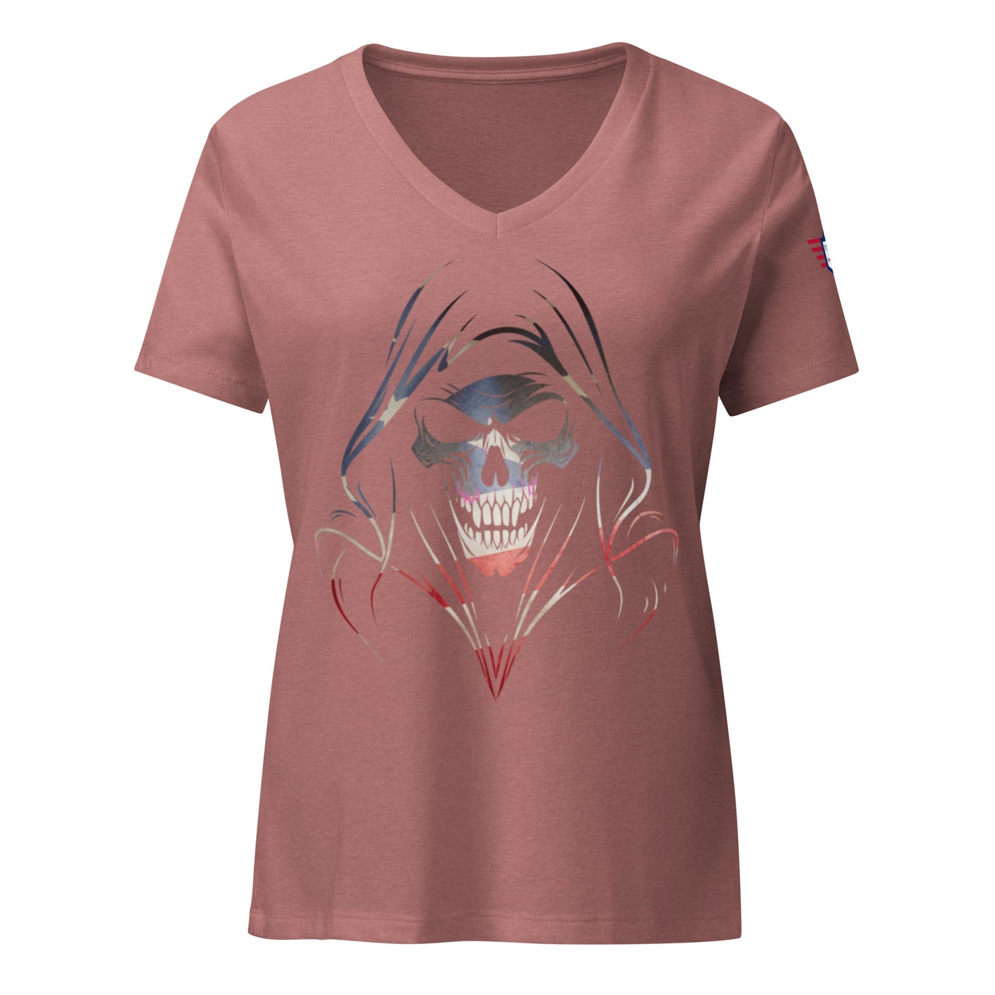 Reaper - camiseta ecológica con cuello en V