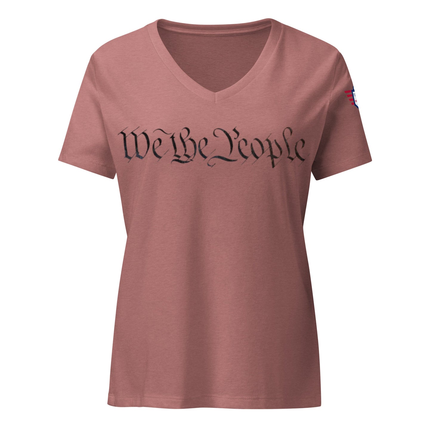 We the people - Women’s relaxed v-neck t-shirt
