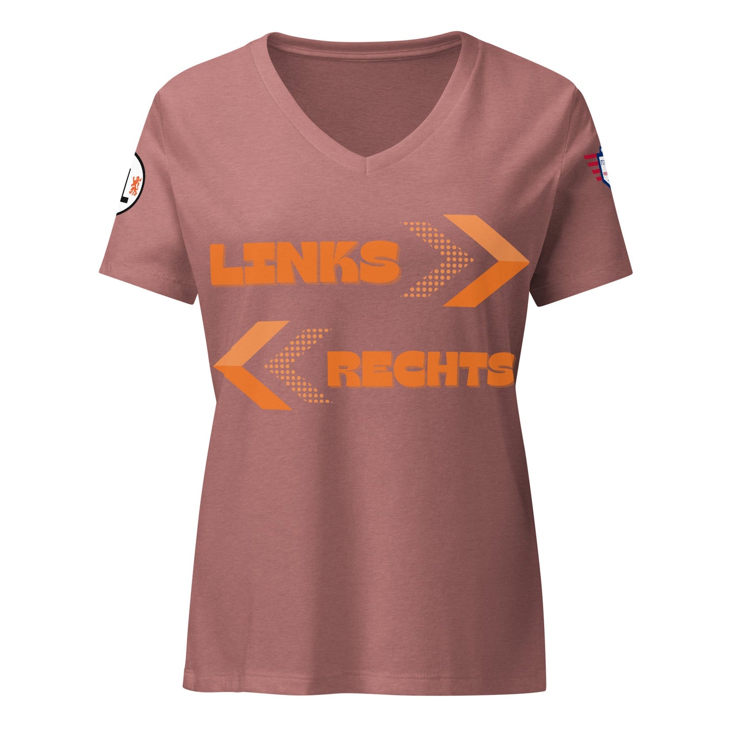 Dutch Dans - Women’s relaxed v-neck t-shirt