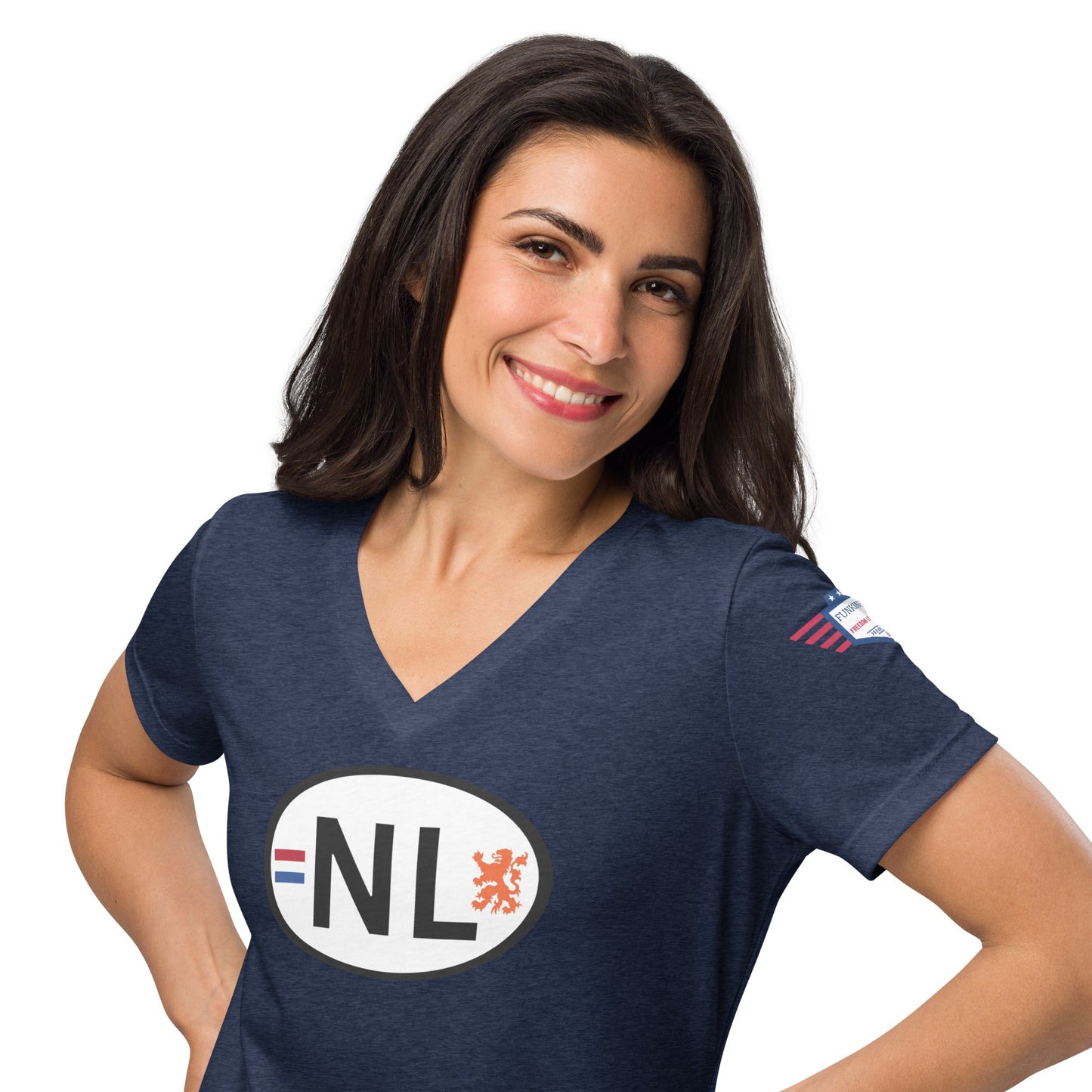 NL - Women’s relaxed v-neck t-shirt