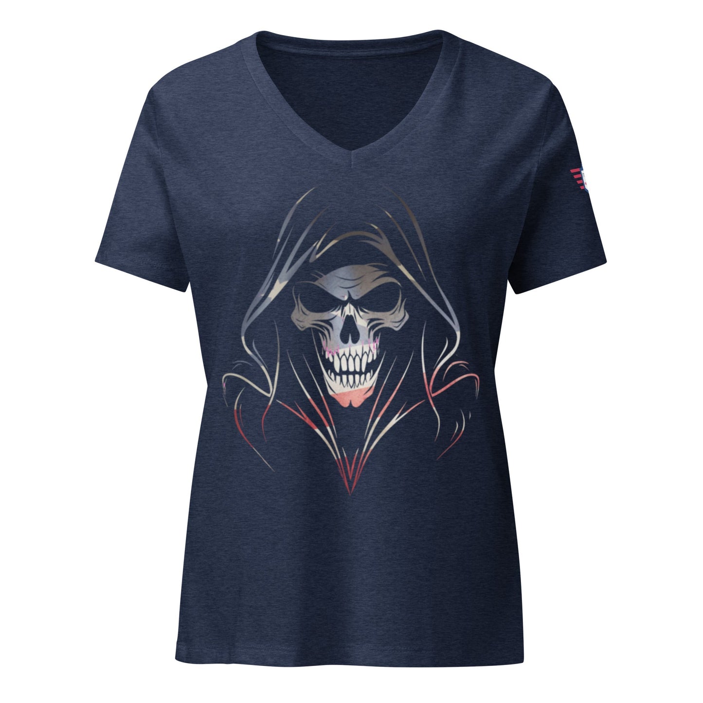 Reaper - camiseta ecológica con cuello en V