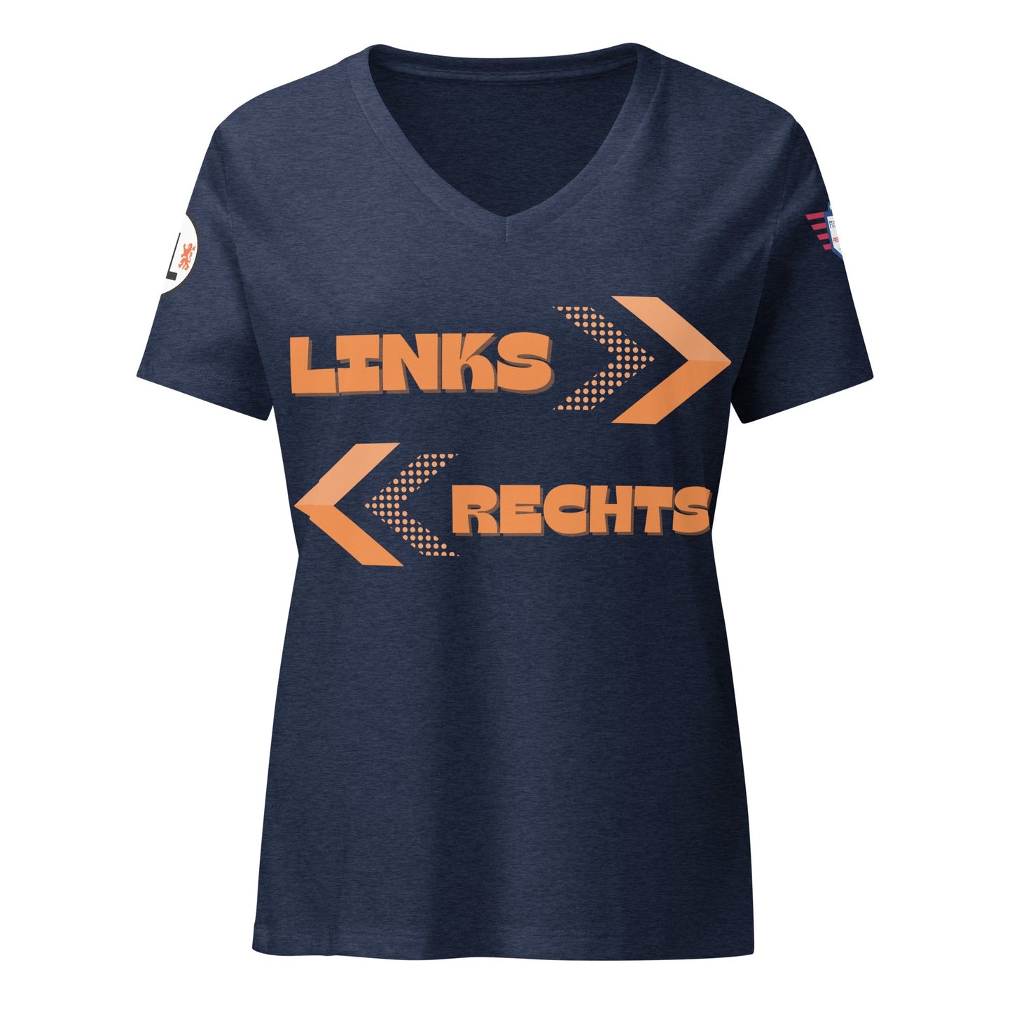 Dutch Dans - Women’s relaxed v-neck t-shirt