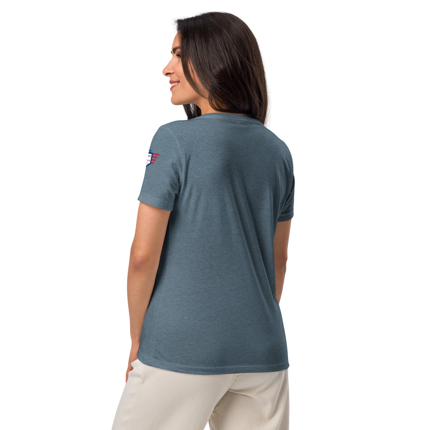 NL - Women’s relaxed v-neck t-shirt