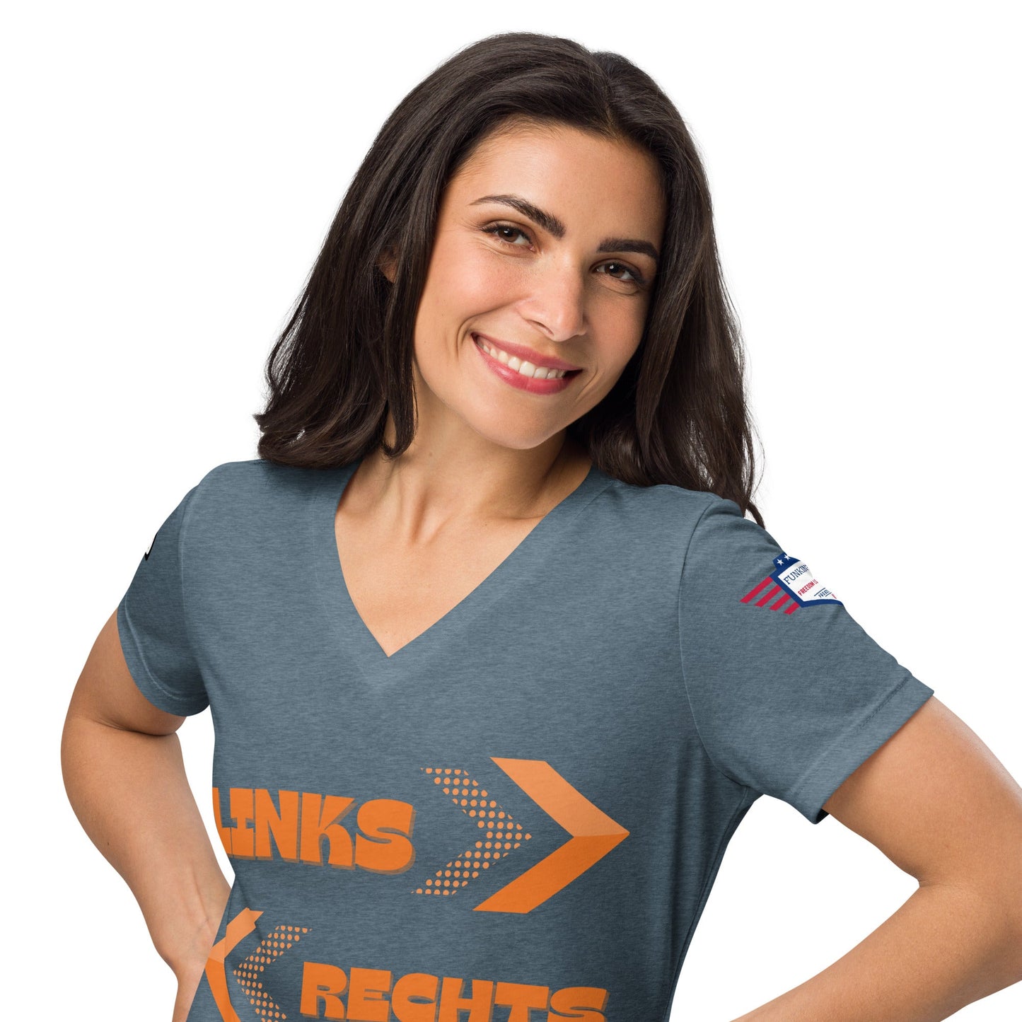 Dutch Dans - Women’s relaxed v-neck t-shirt