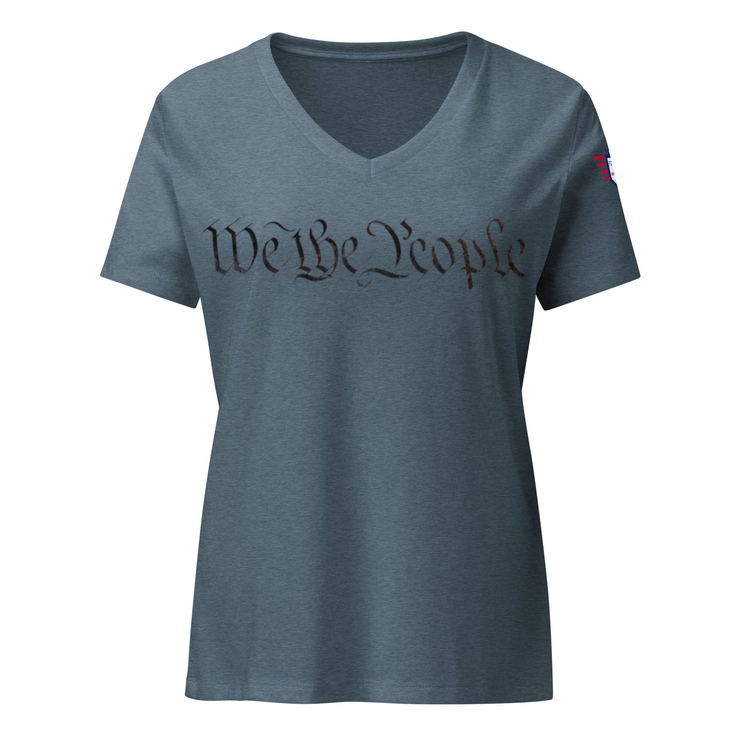 We the people - Women’s relaxed v-neck t-shirt