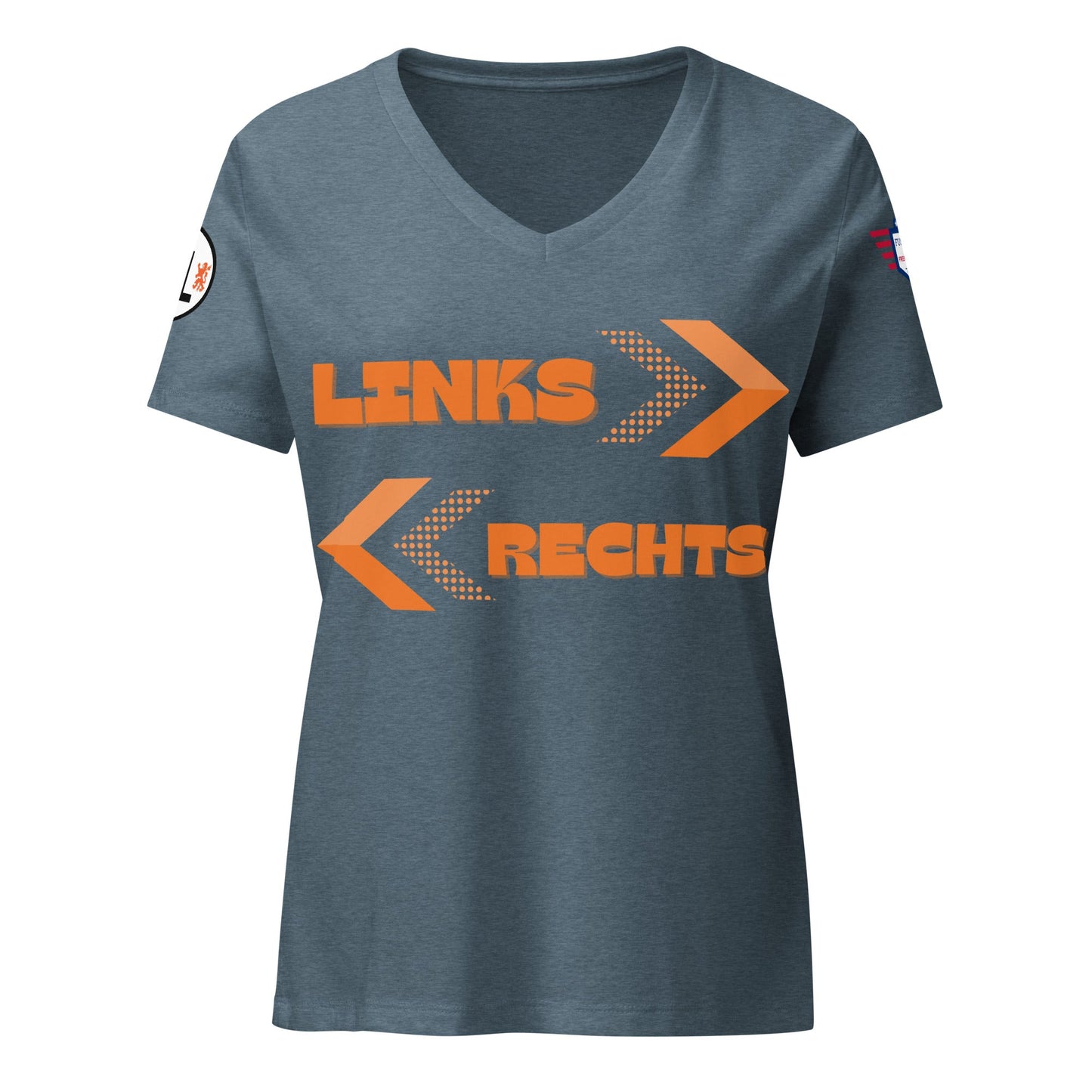 Dutch Dans - Women’s relaxed v-neck t-shirt