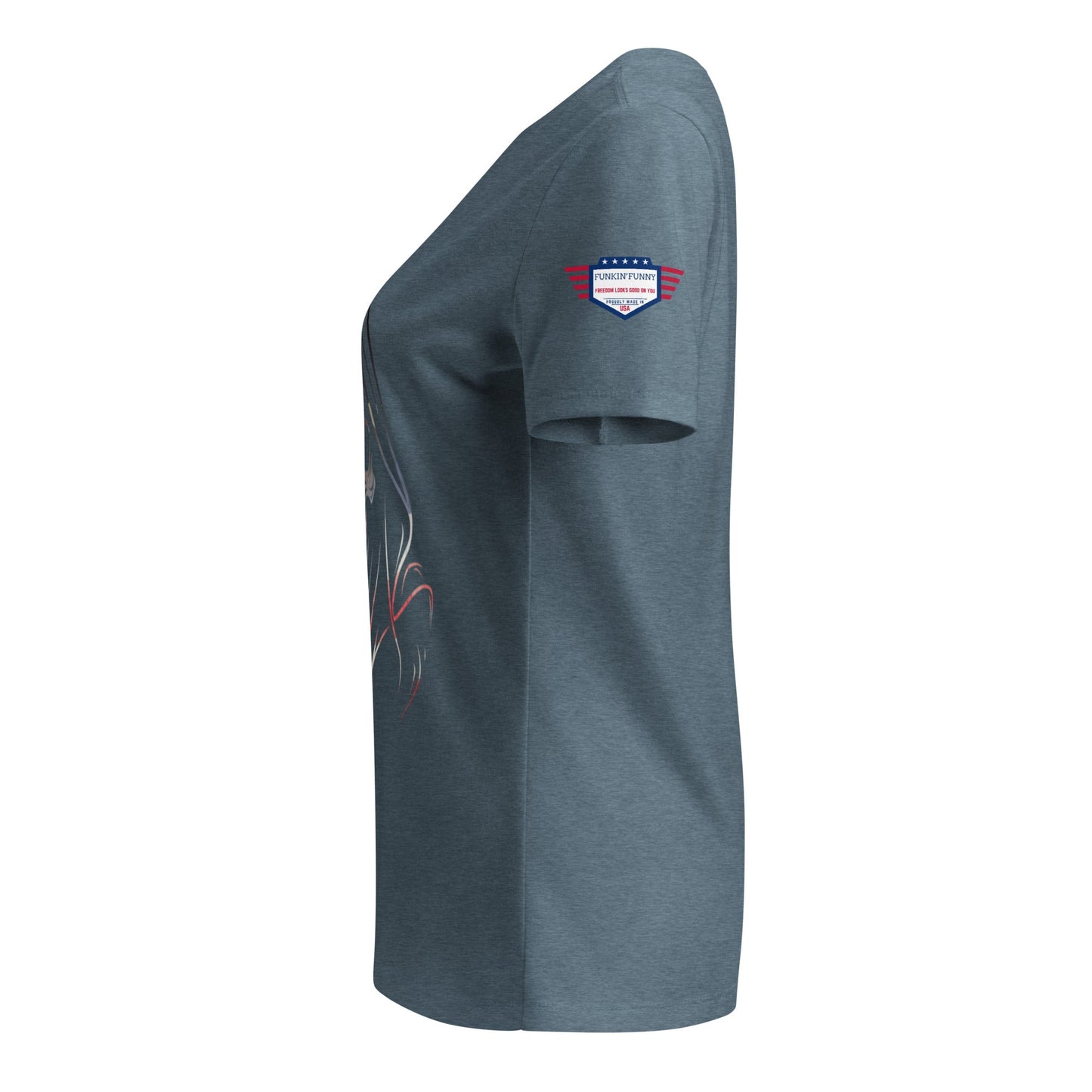 Reaper - camiseta ecológica con cuello en V