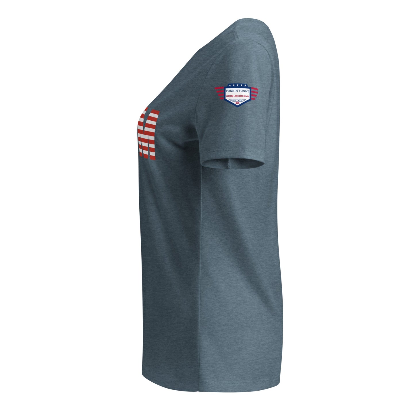 Mom USA - Women’s relaxed v-neck t-shirt