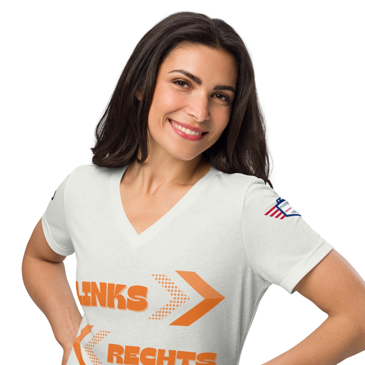 Dutch Dans - Women’s relaxed v-neck t-shirt