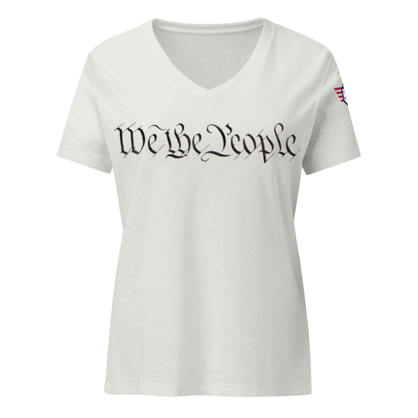 We the people - Women’s relaxed v-neck t-shirt