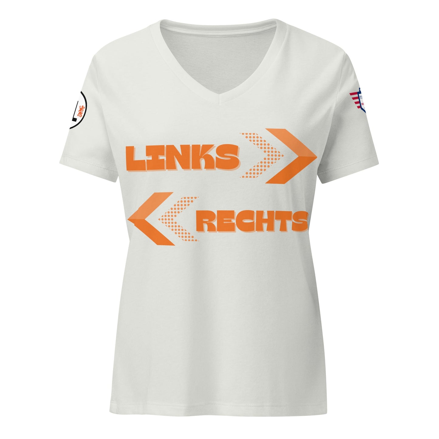 Dutch Dans - Women’s relaxed v-neck t-shirt