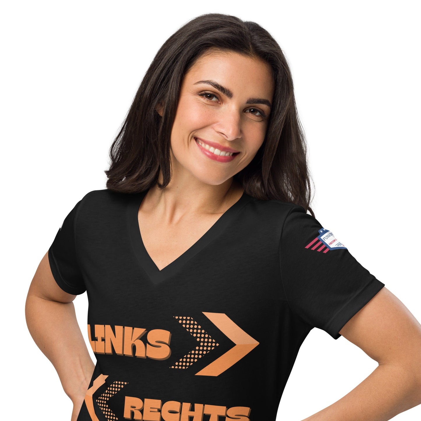 Dutch Dans - Women’s relaxed v-neck t-shirt