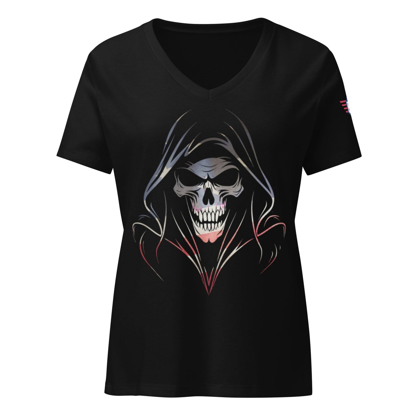 Reaper - camiseta ecológica con cuello en V