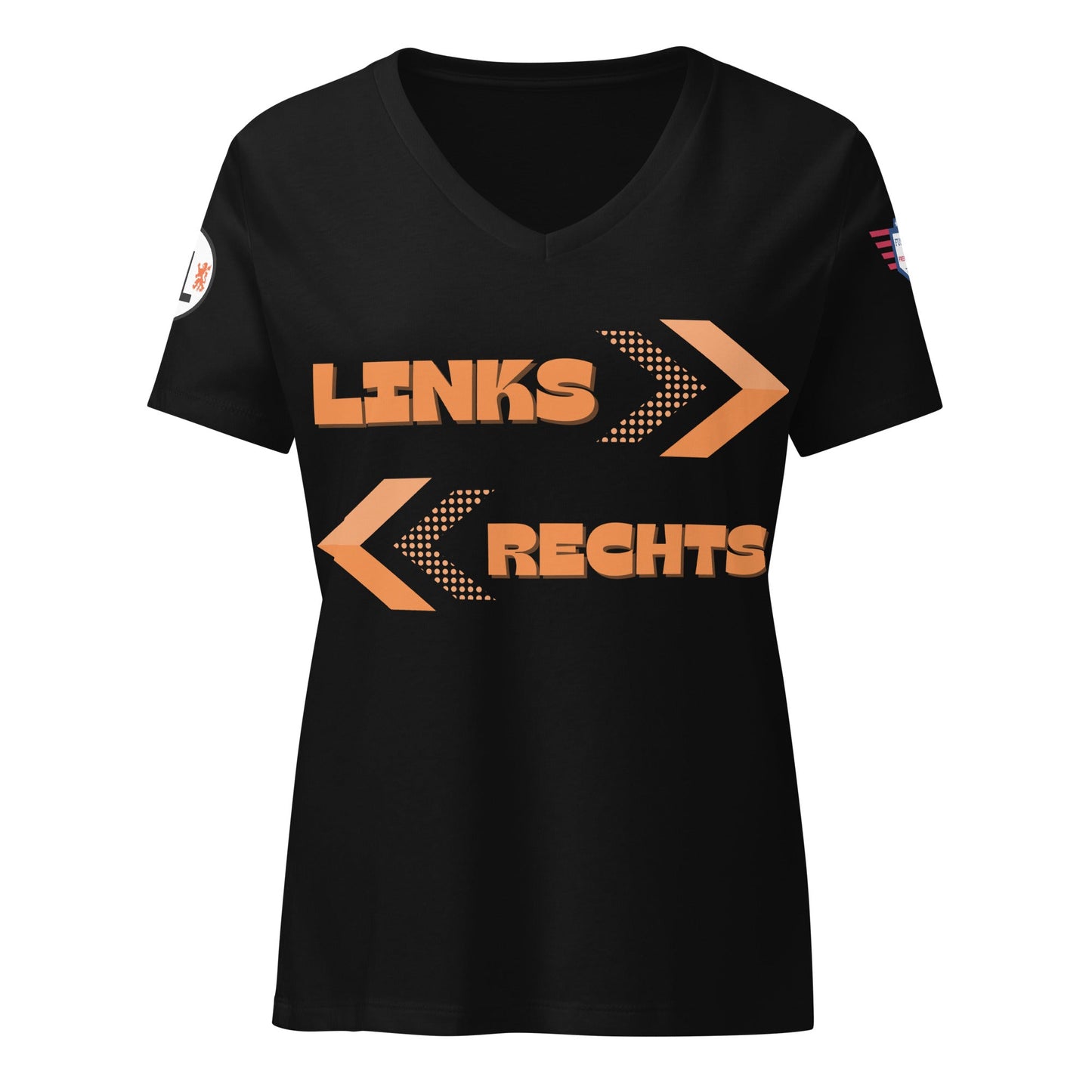 Dutch Dans - Women’s relaxed v-neck t-shirt