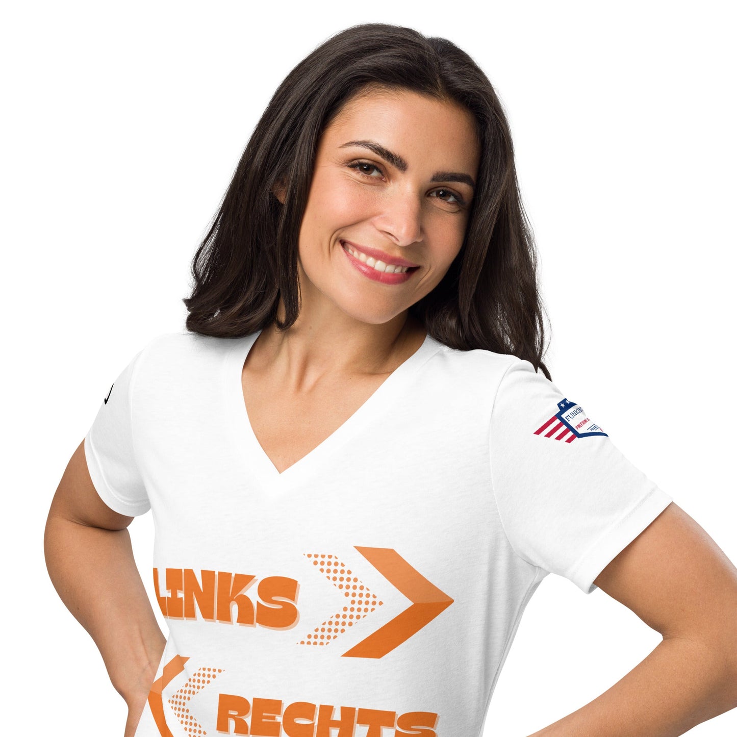 Dutch Dans - Women’s relaxed v-neck t-shirt