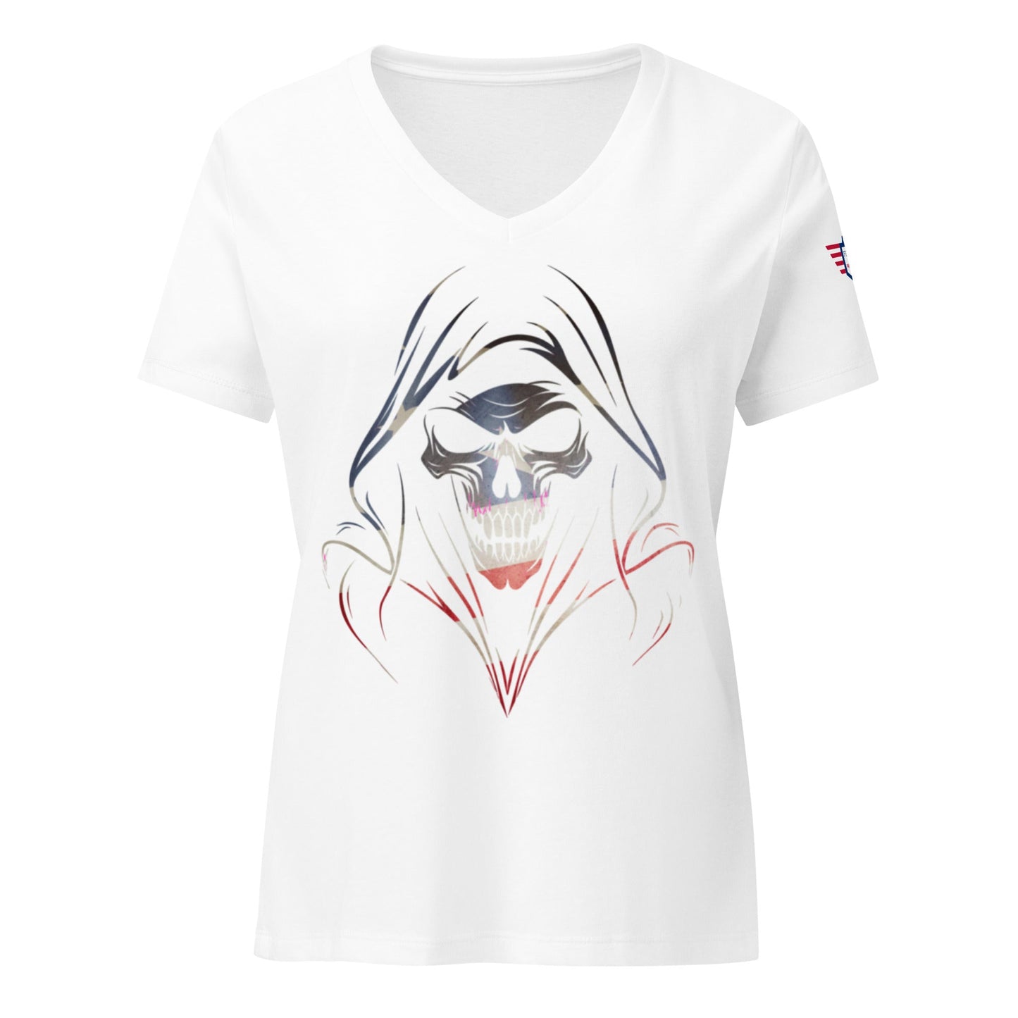 Reaper - camiseta ecológica con cuello en V