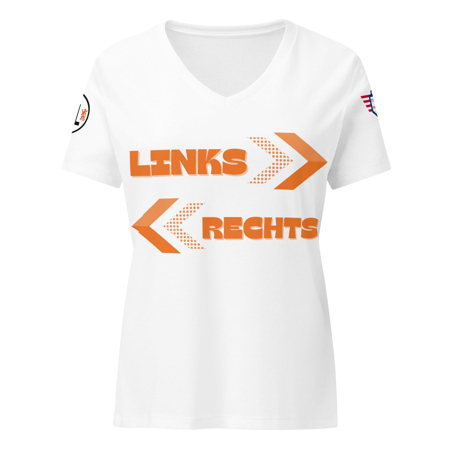 Dutch Dans - Women’s relaxed v-neck t-shirt