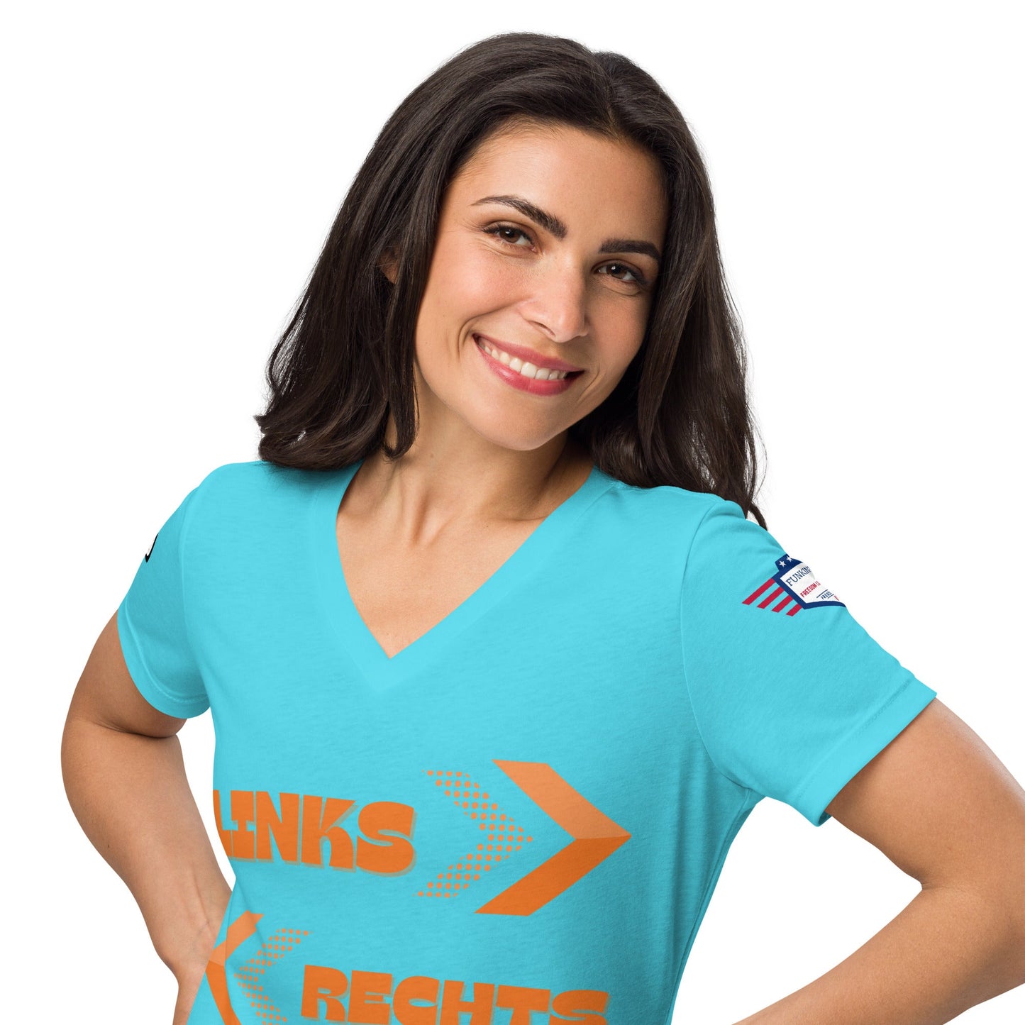 Dutch Dans - Women’s relaxed v-neck t-shirt