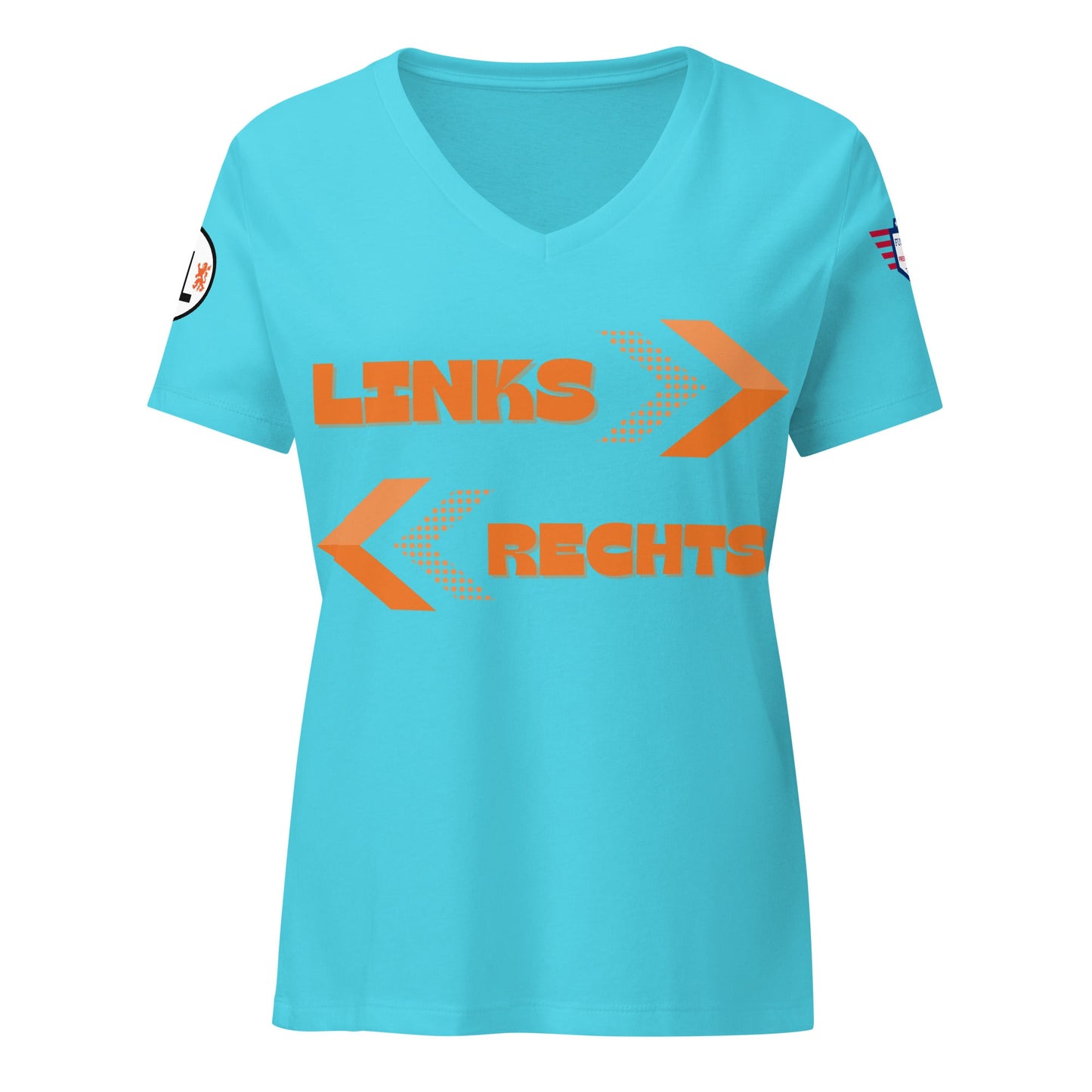 Dutch Dans - Women’s relaxed v-neck t-shirt