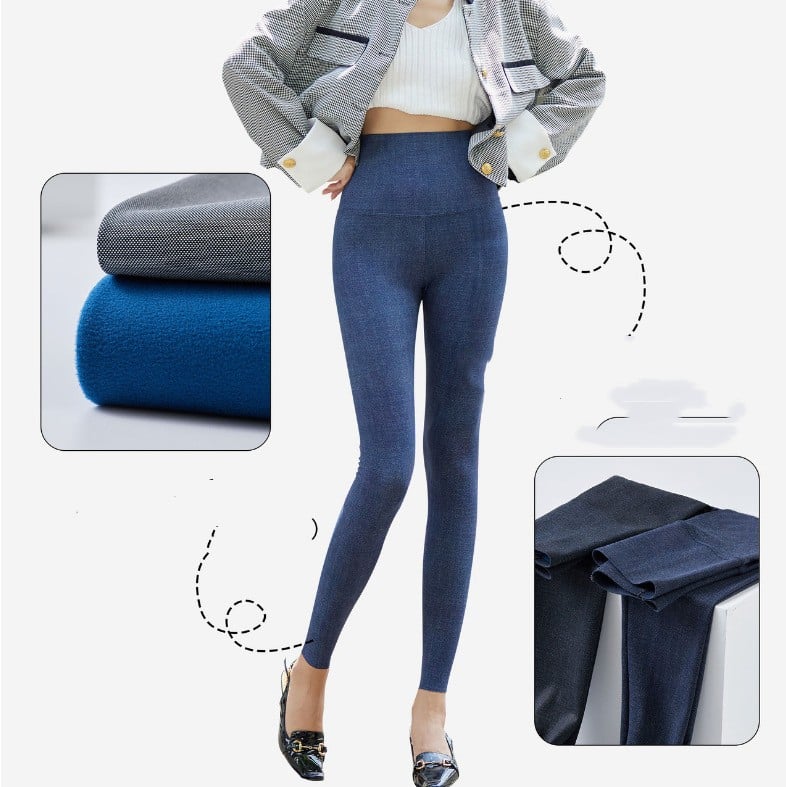Women's Thickened Fleece-lined Shark Pants | For Autumn and Winter - # GIAA23410049