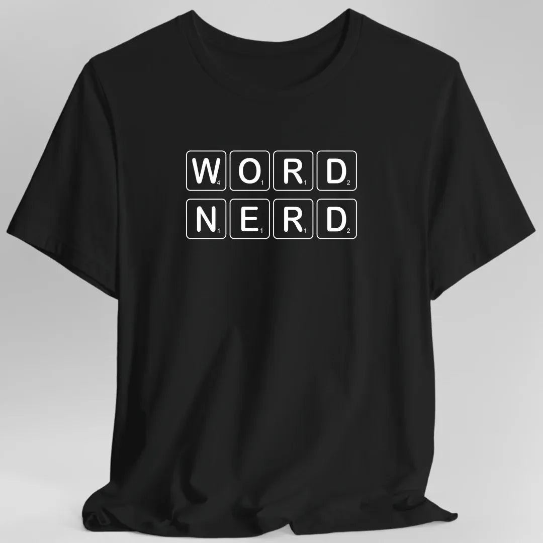 Word Nerd Scrabble T-Shirt