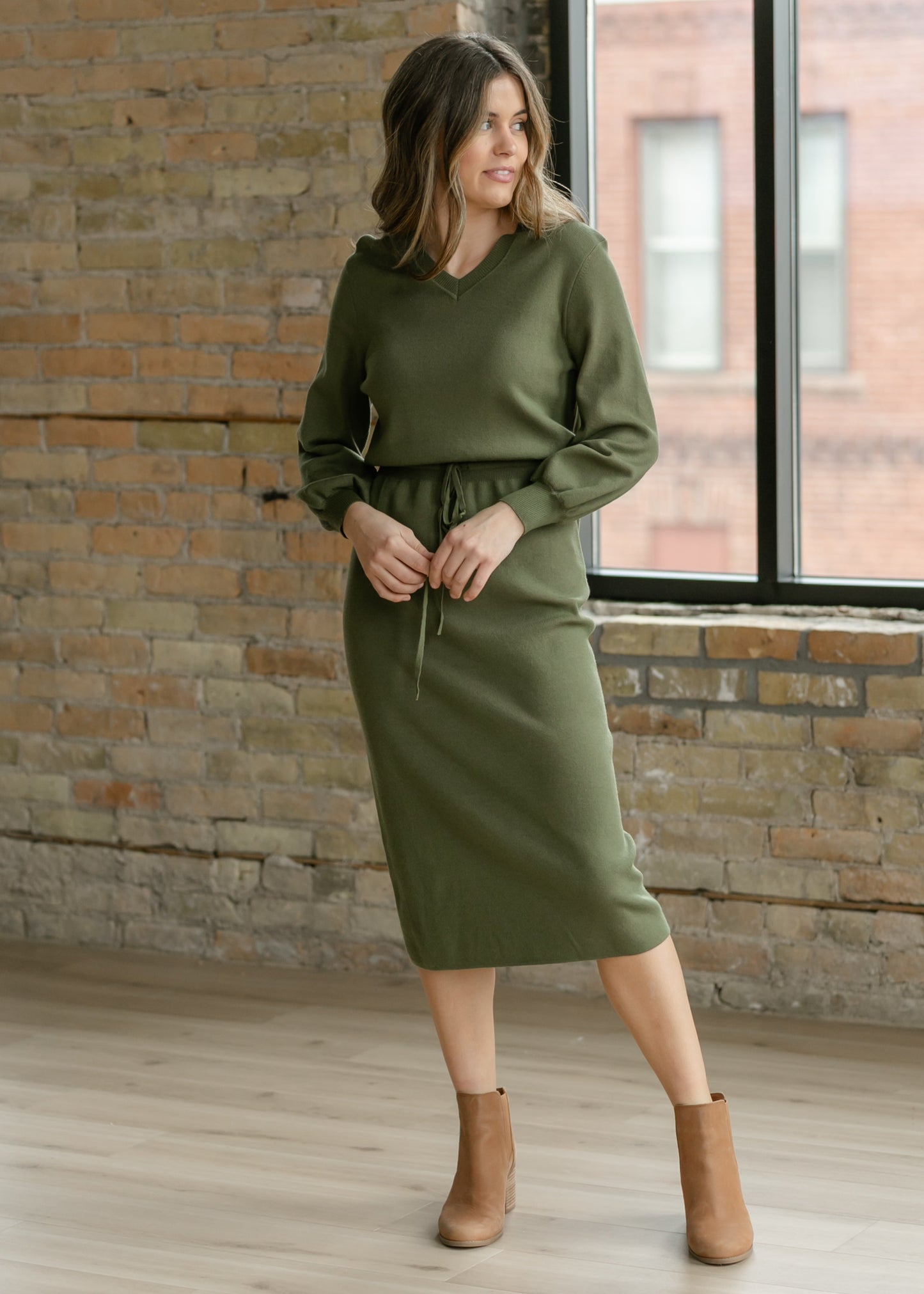 Wren Sweater Midi Dress