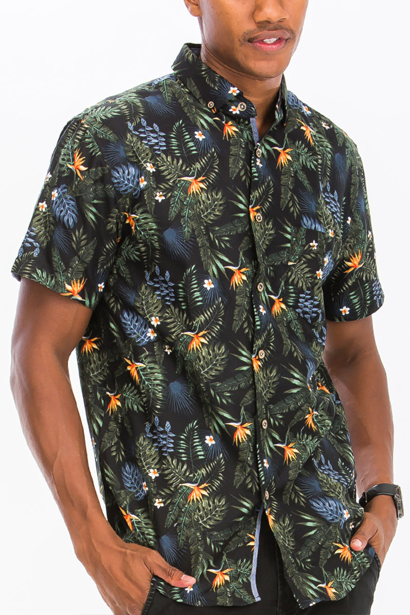 Hawaiian Print Shirt