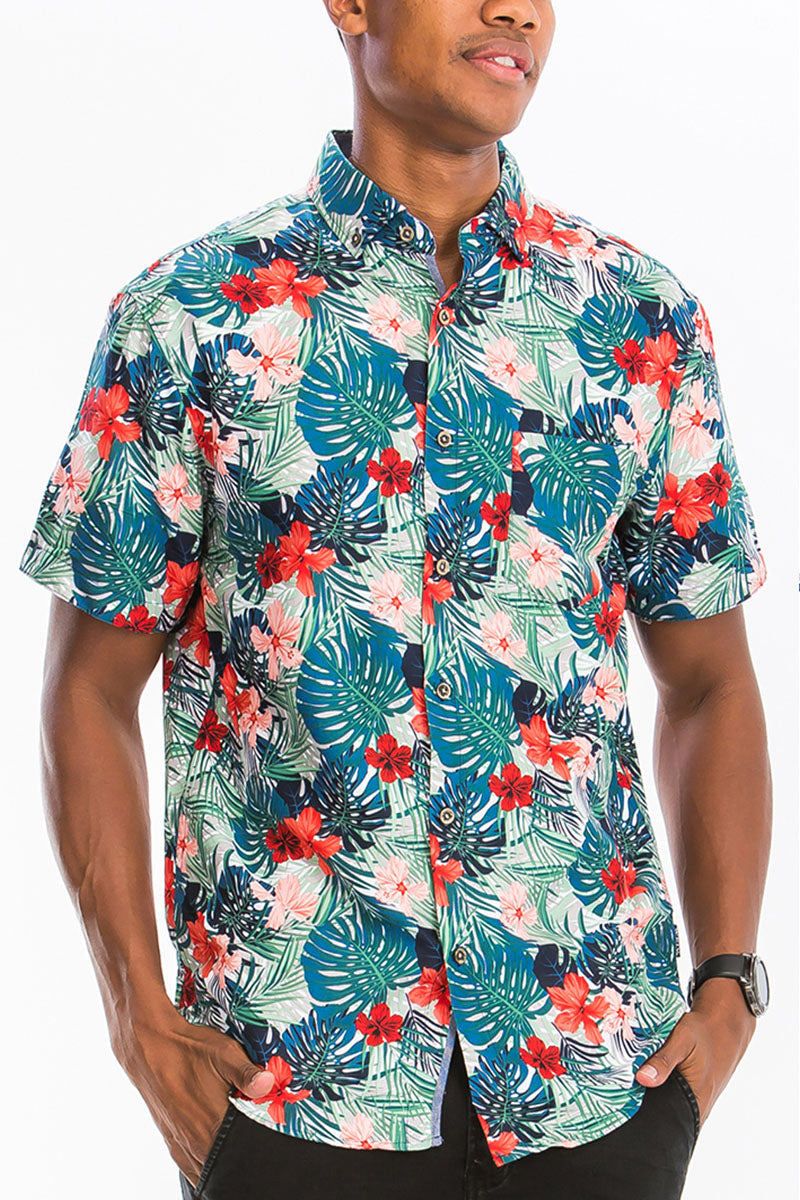 Hawaiian Print Shirt