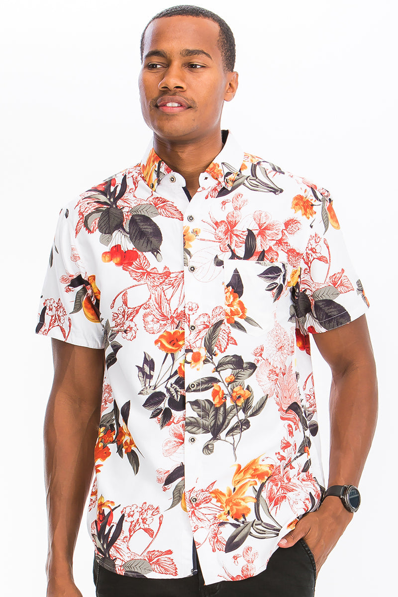 Hawaiian Print Shirt