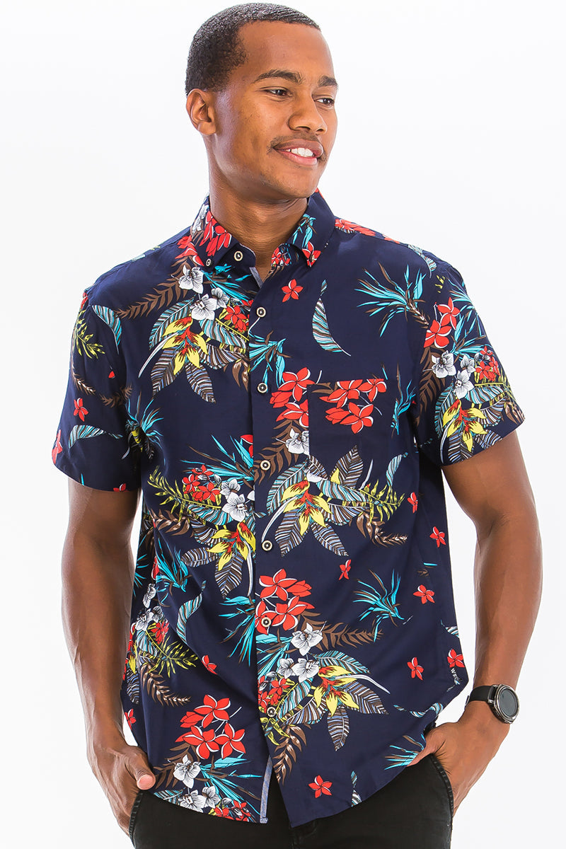 Hawaiian Print Shirt