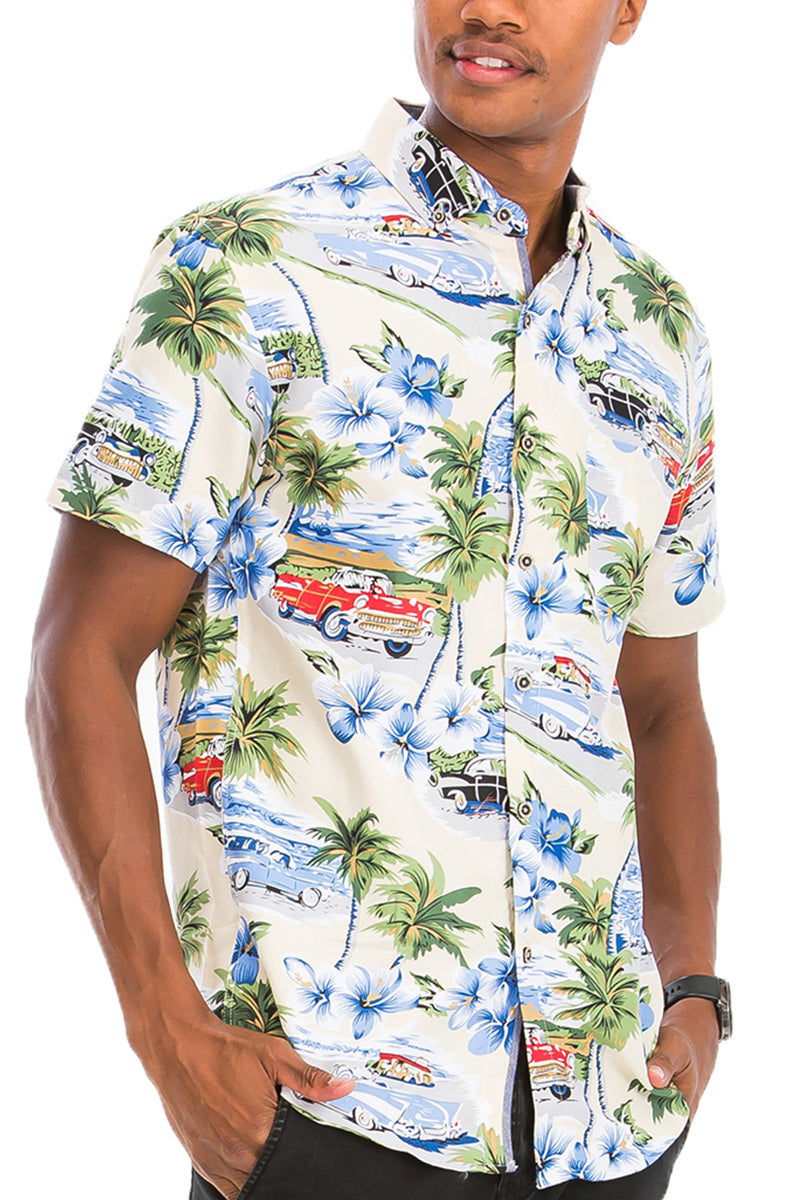Hawaiian Print Shirt