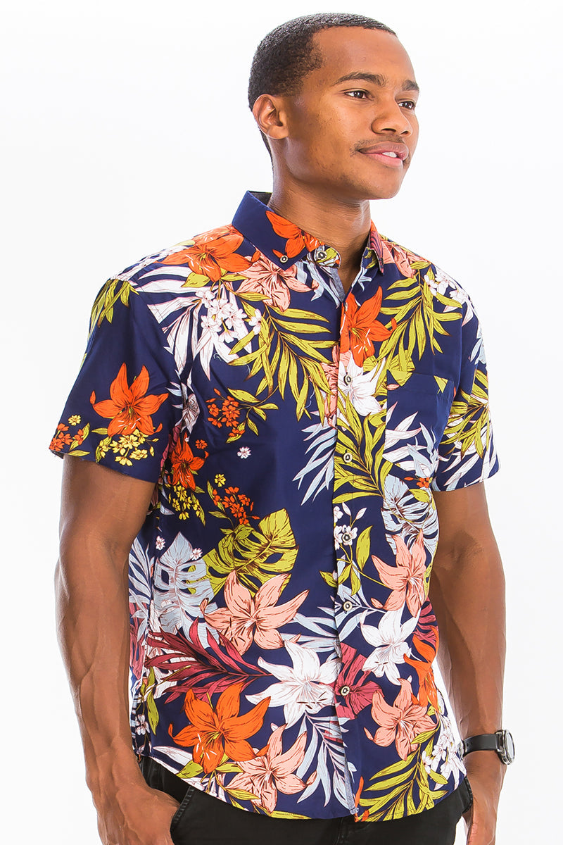 Hawaiian Print Shirt