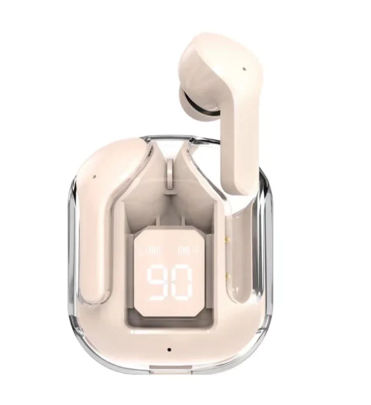 Auriculares inalámbricos Bluetooth de sonido colorido con cancelación de ruido (un par)