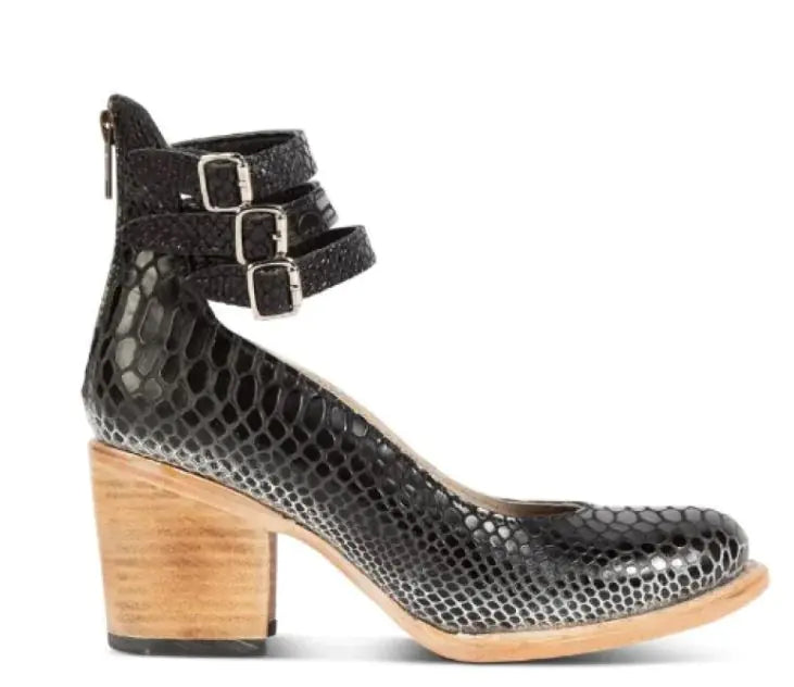 Sandalias con Punta y Hebilla para Mujer