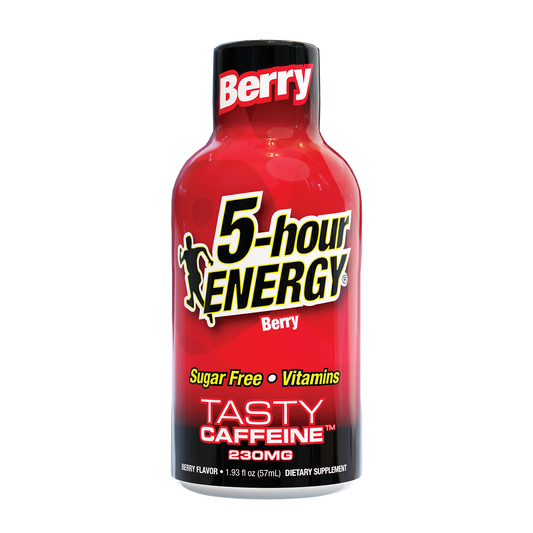 Bebidas energéticas 5-hour ENERGY de potencia extra sabor bayas
