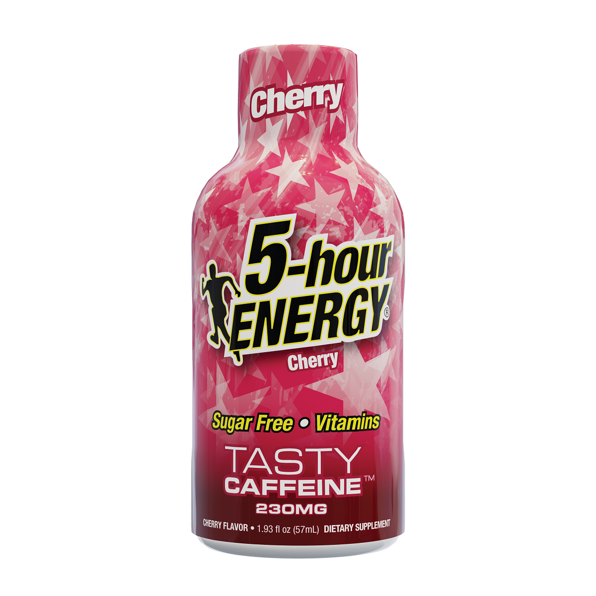 Paquete de 24 tomas de 5-hour ENERGY Extra Strength, sabor cereza, 1.93 fl oz