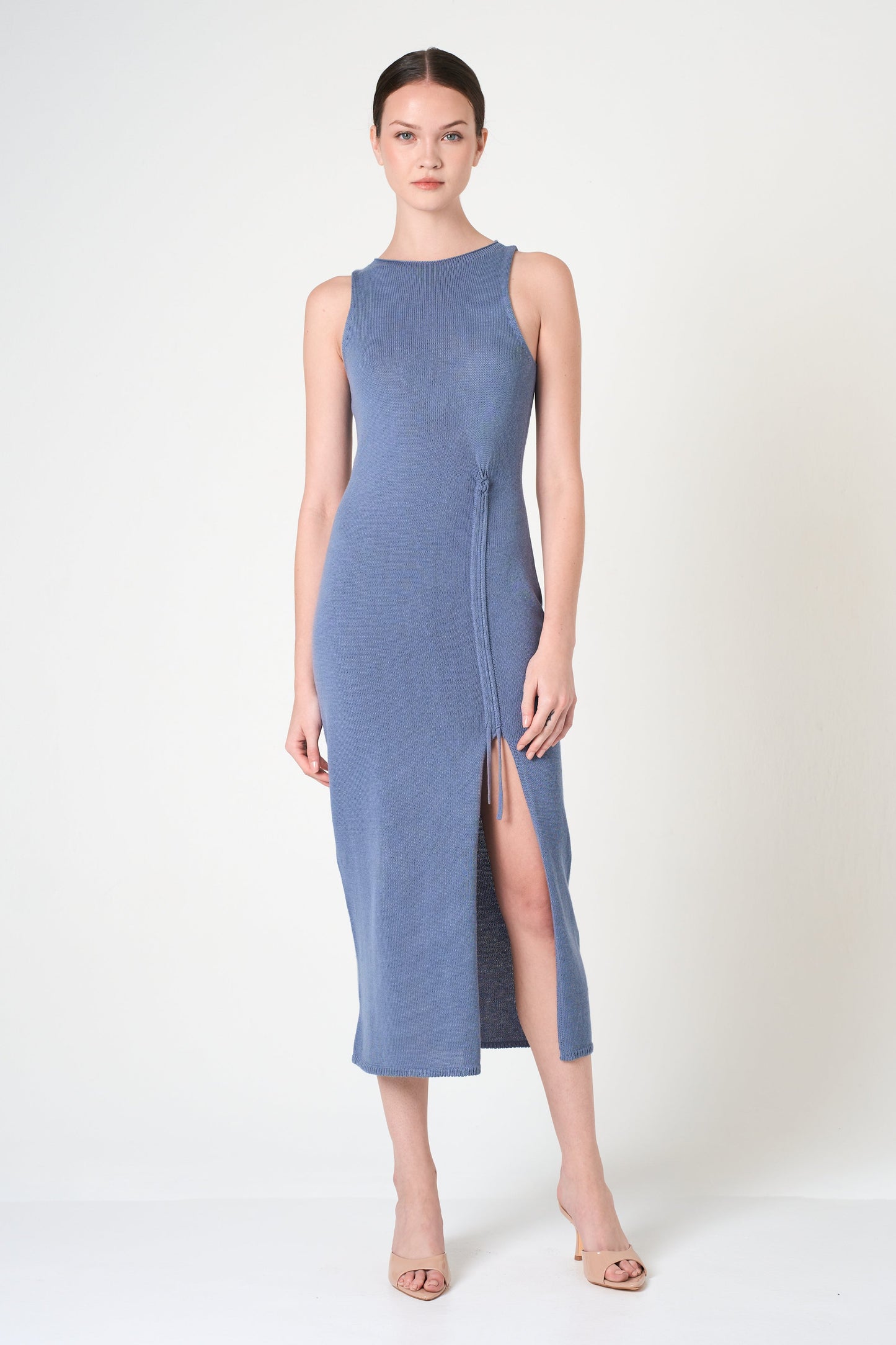 Vestido midi de mezclilla