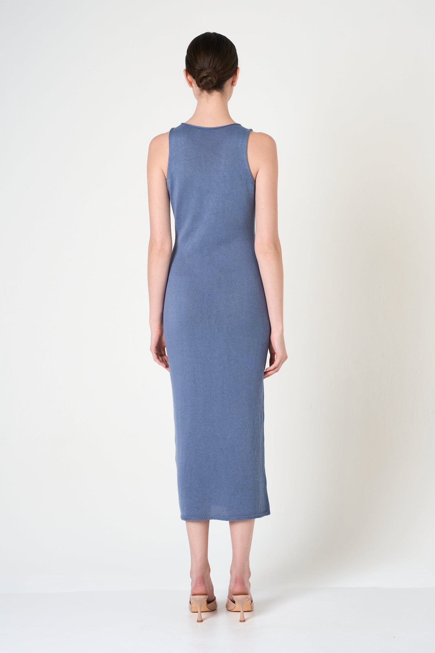 Vestido midi de mezclilla