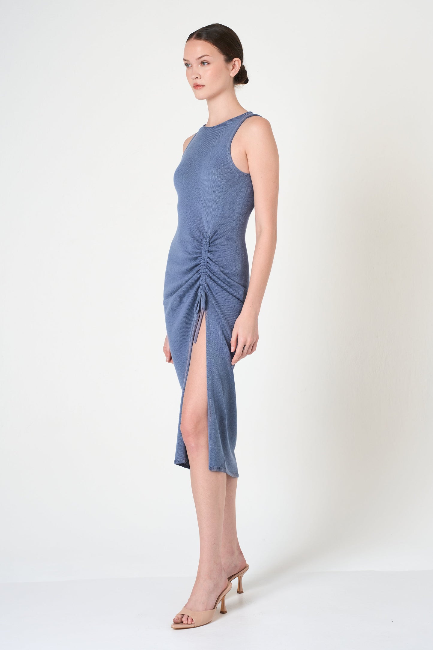 Vestido midi de mezclilla