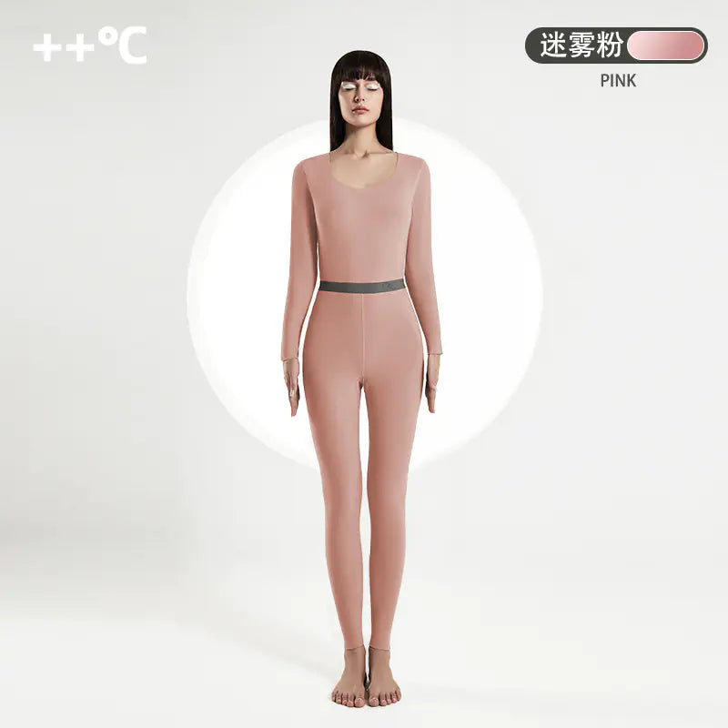 Seamless Thermal Underwear Set for Couples (Winter)
