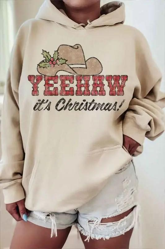T-Shirts ROSEMEAD LOS ANGELES CO YEEHAW COUNTRY CHRISTMAS HOODIE PLUS SIZE - Premium Quality Product | Fast Shipping & Returns