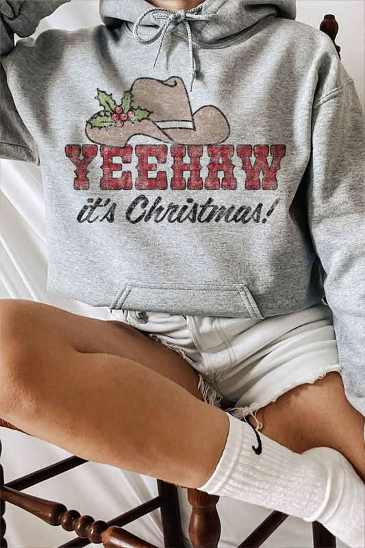T-Shirts ROSEMEAD LOS ANGELES CO YEEHAW COUNTRY CHRISTMAS HOODIE PLUS SIZE - Premium Quality Product | Fast Shipping & Returns