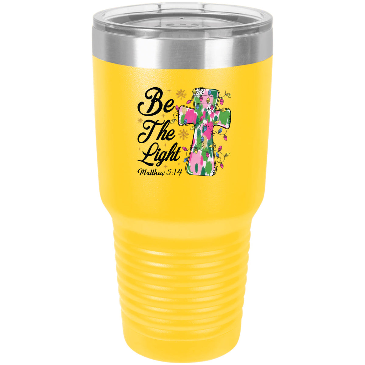 Be the Light Polar Camel 30 oz. Vacuum Insulated Ringneck Tumbler with Clear Lid