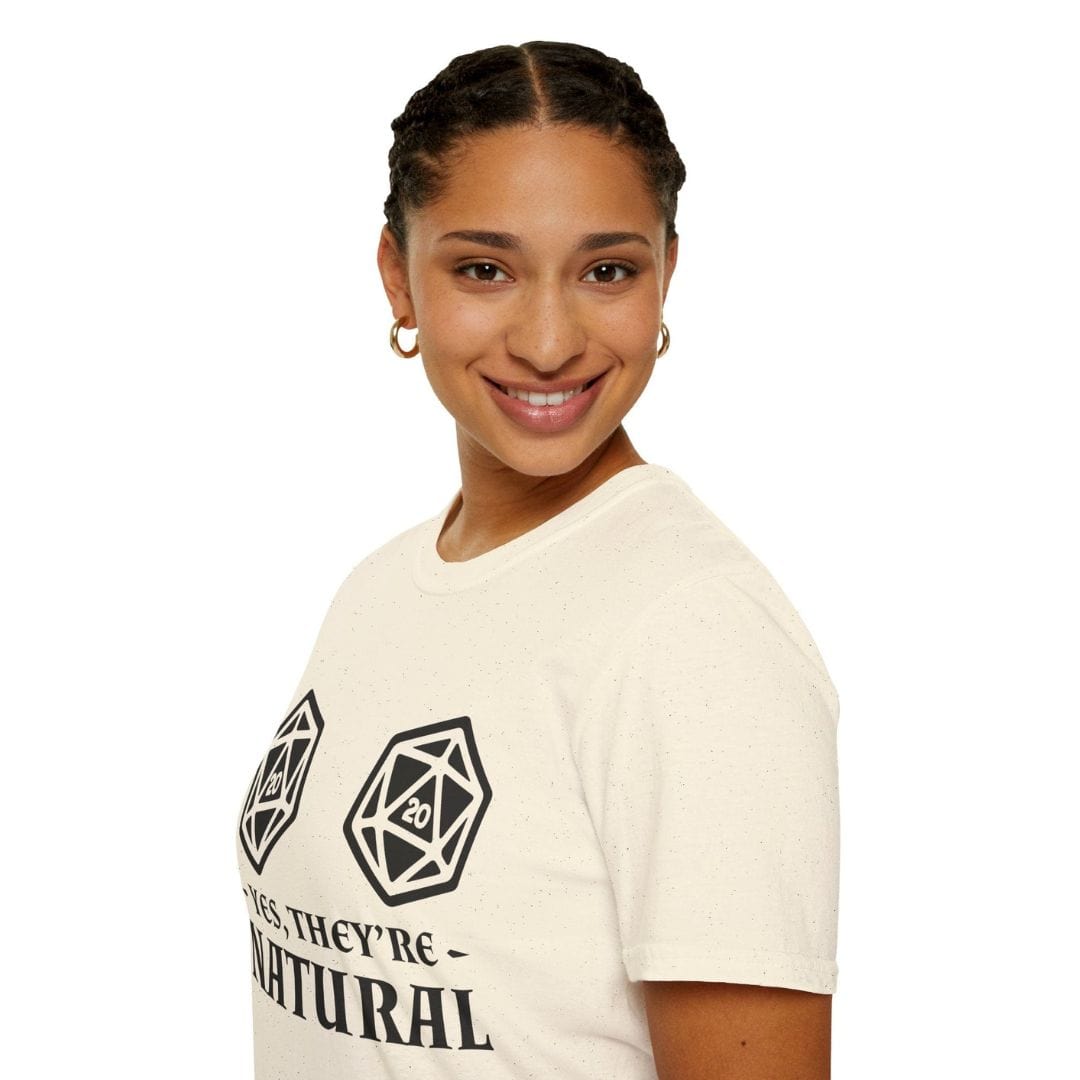 Sí, son naturales: camiseta de D&D