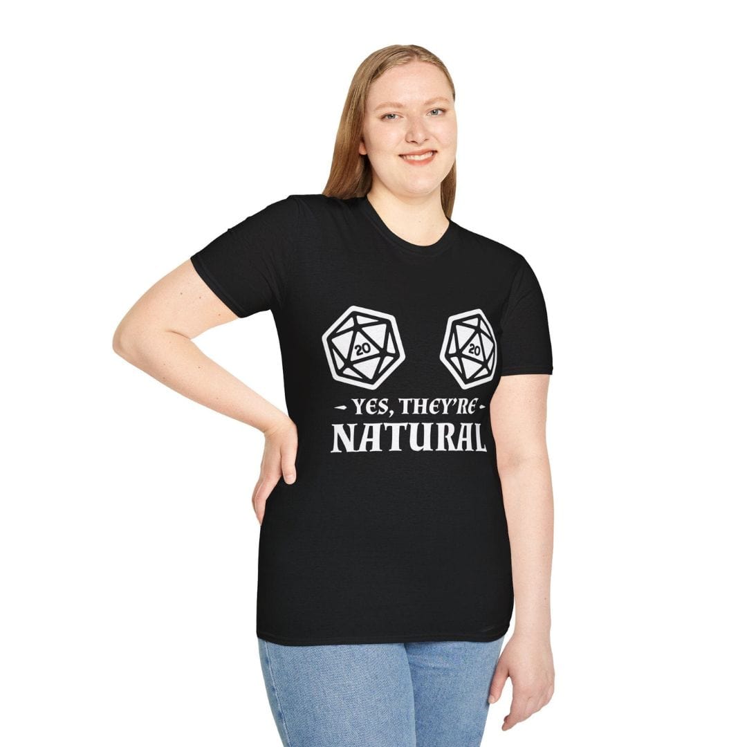 Sí, son naturales: camiseta de D&D