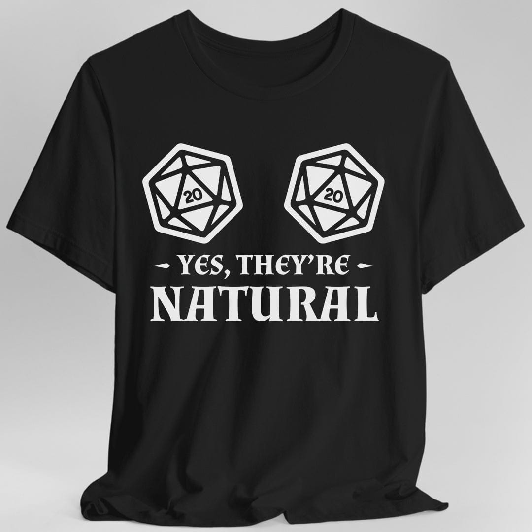 Sí, son naturales: camiseta de D&D